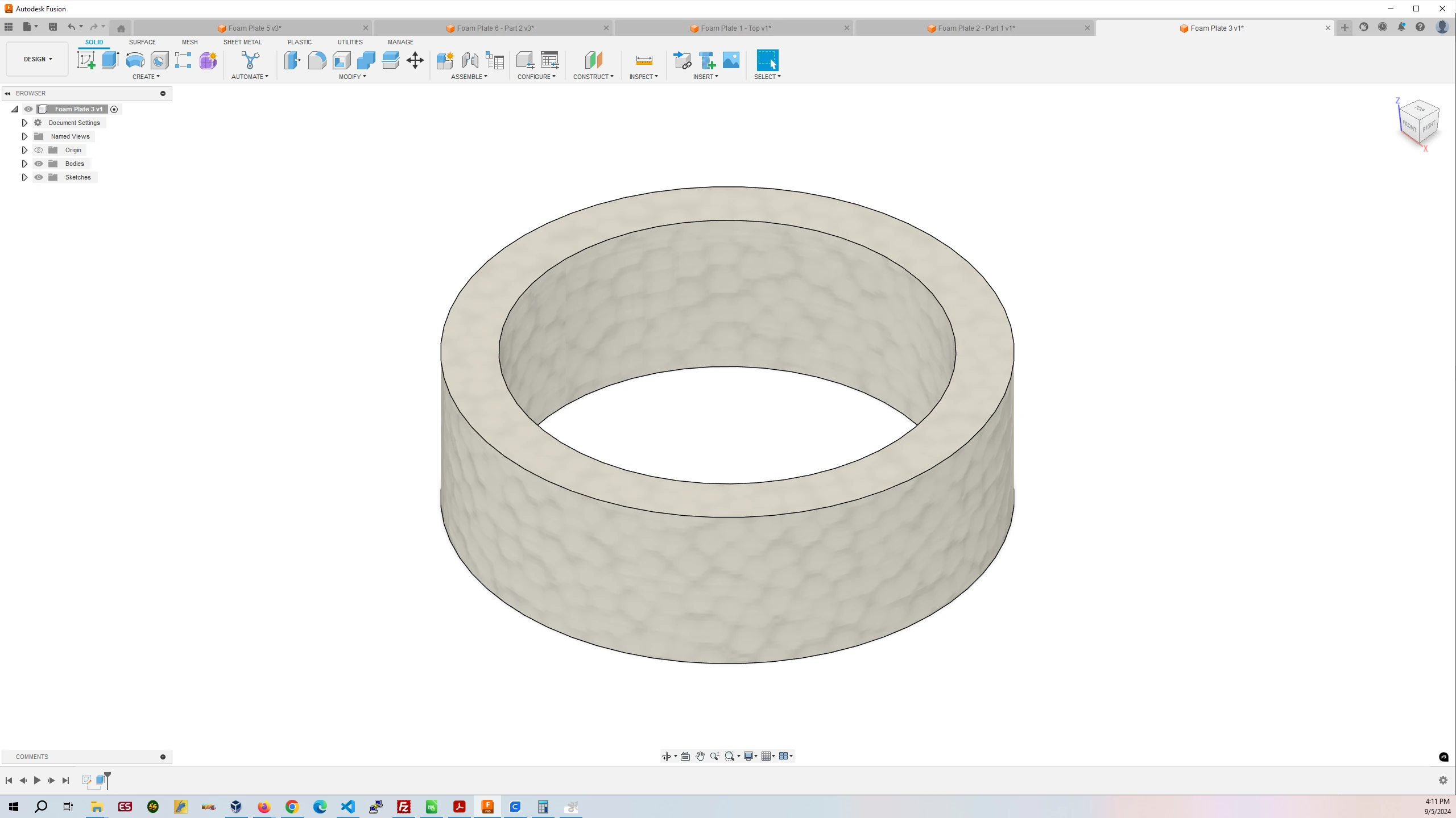 Mark 2 Foam Plate #3