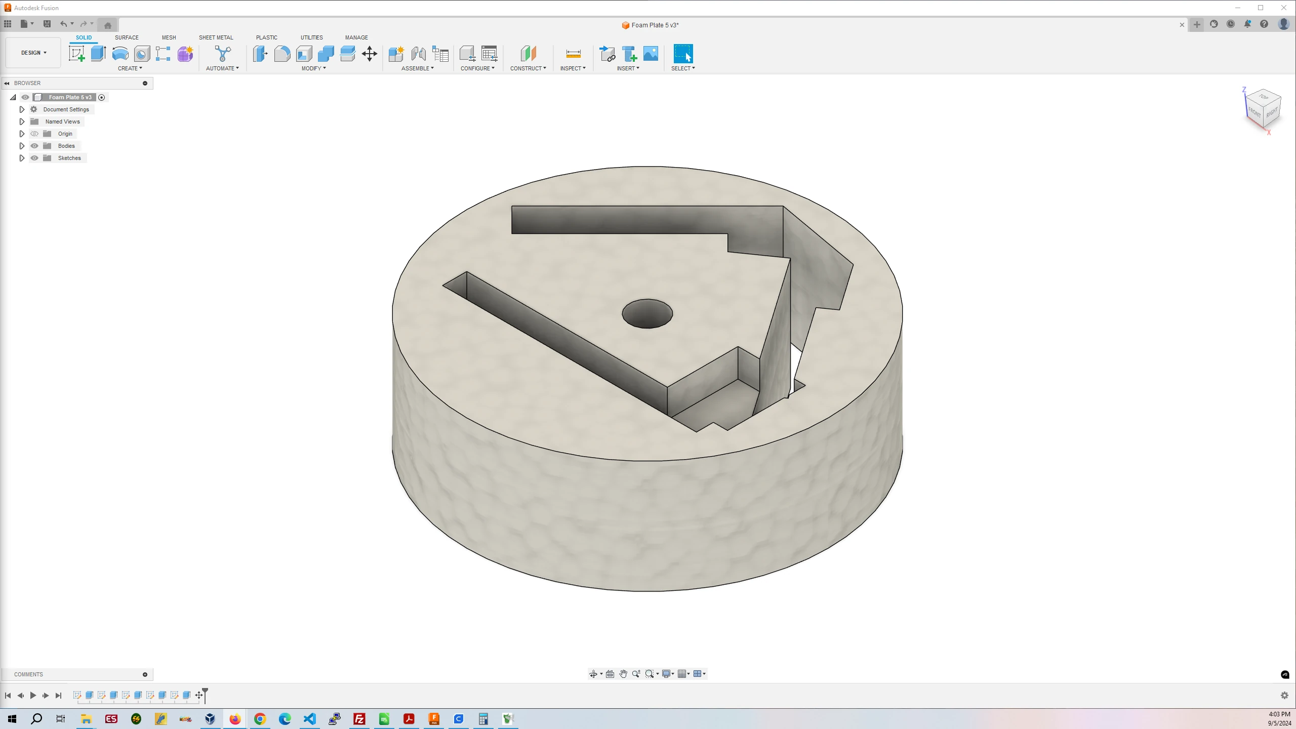 Mark 2 Foam Plate #5