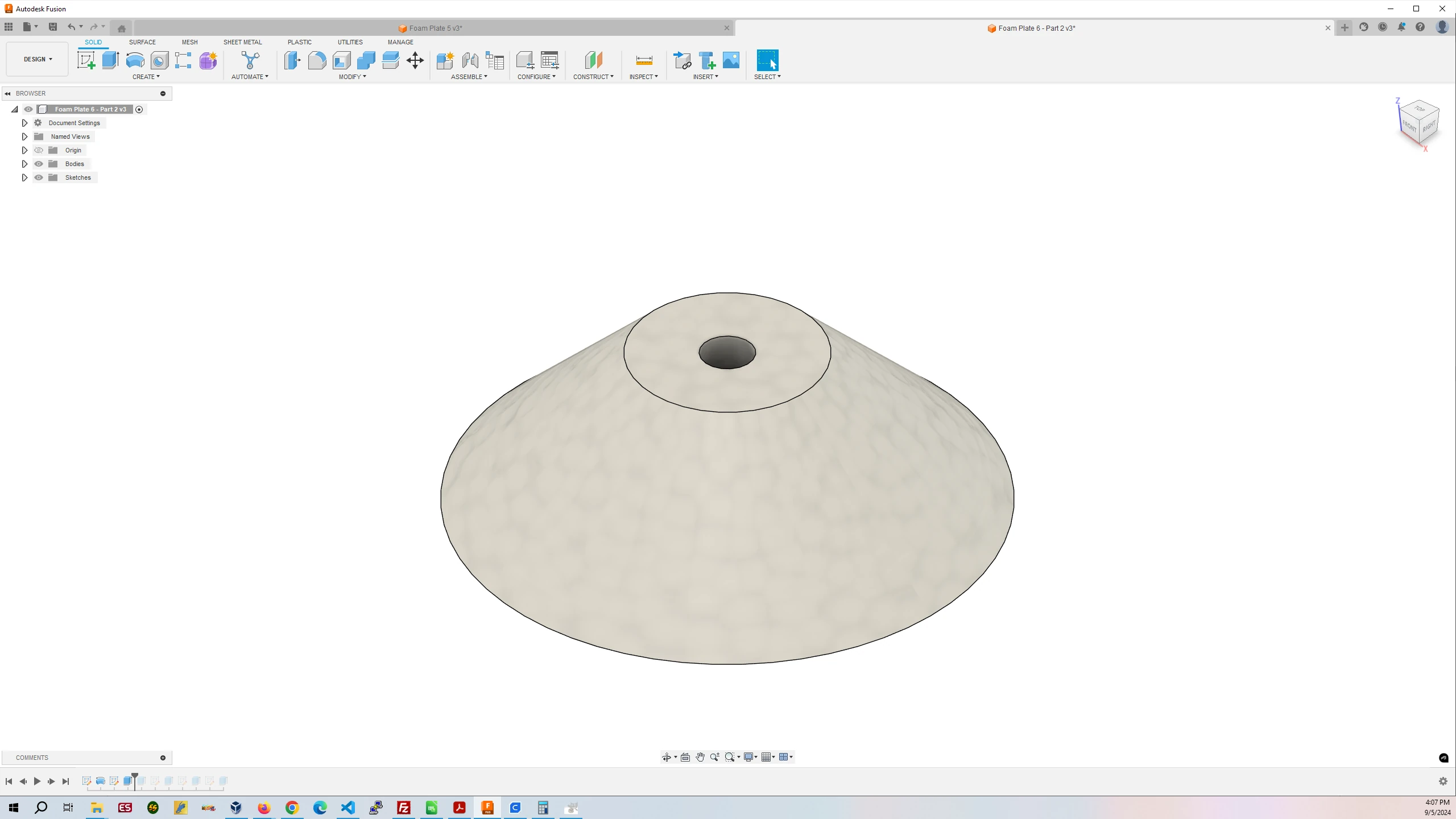 Mark 2 Foam Plate #6