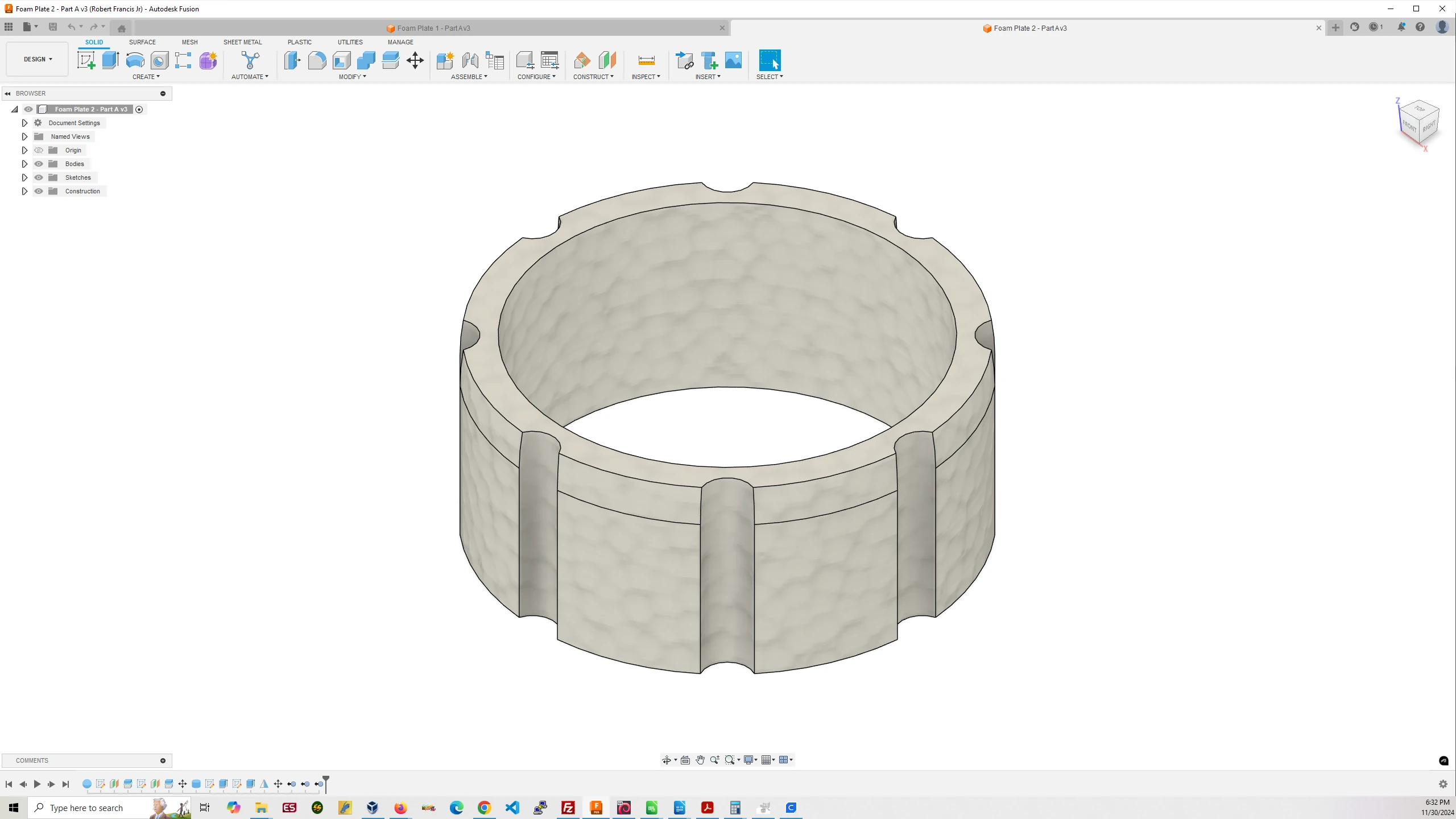 Mark 5 - Foam Plate #2