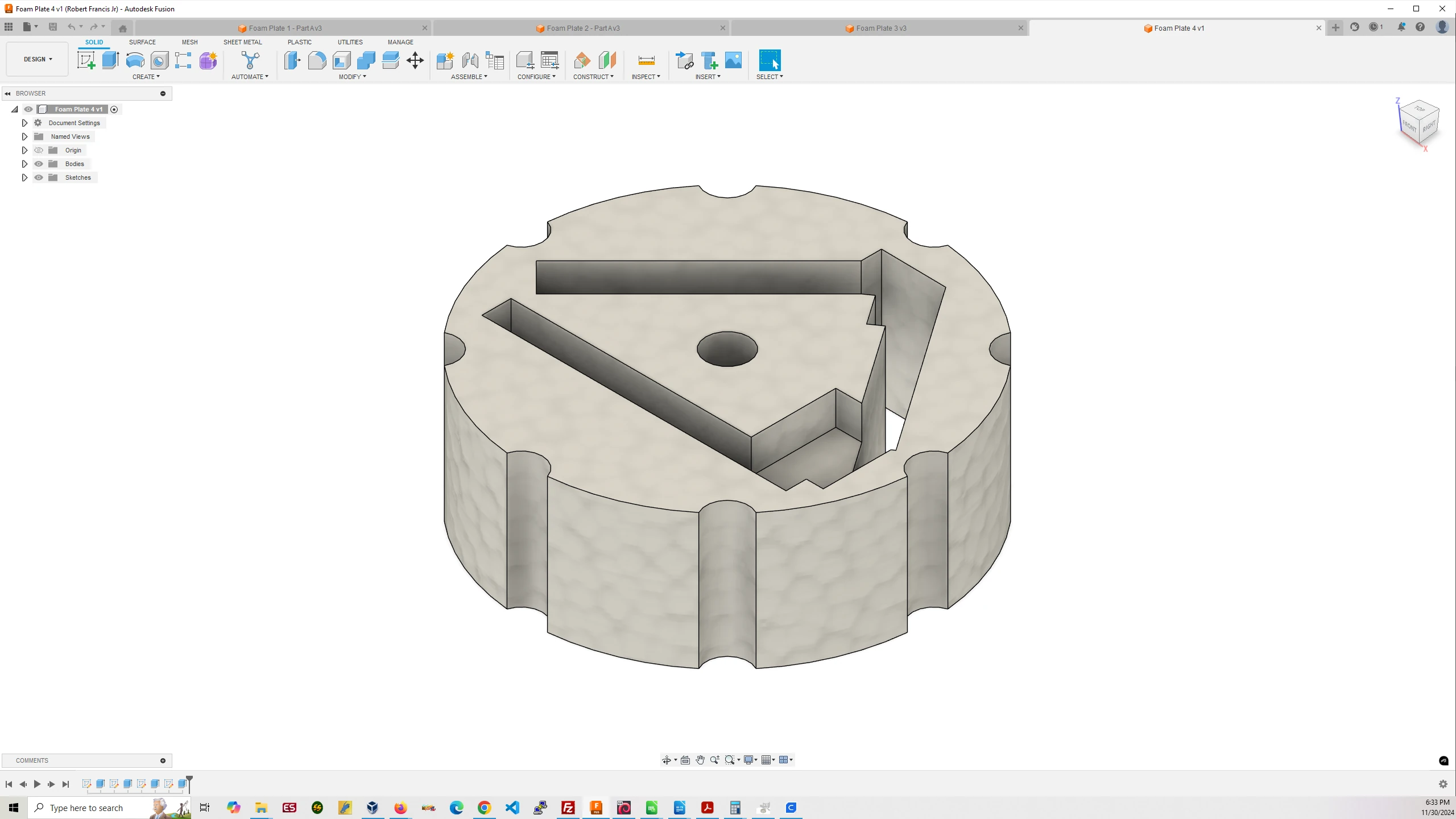 Mark 5 - Foam Plate #4