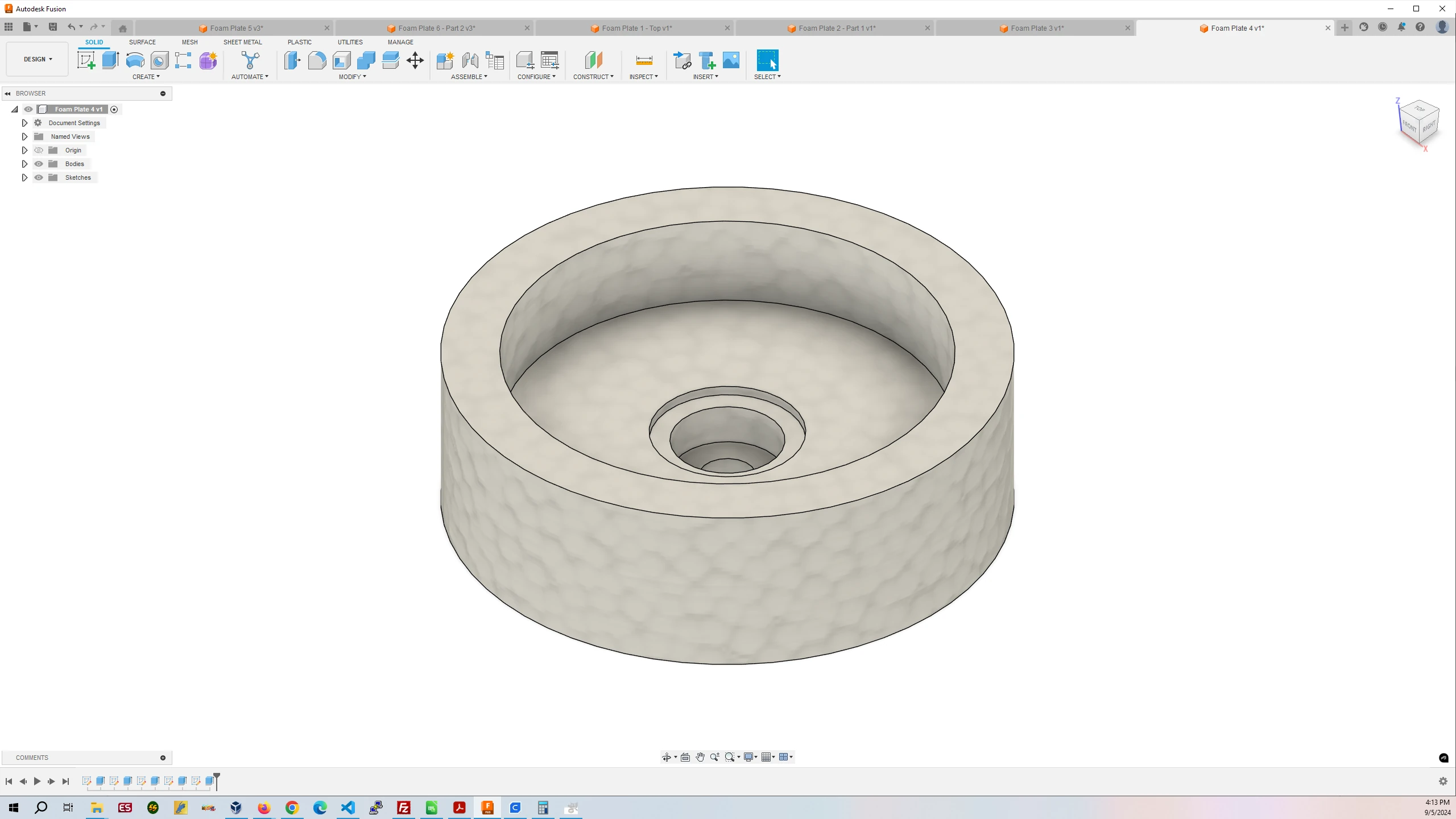 Foam Plate #4