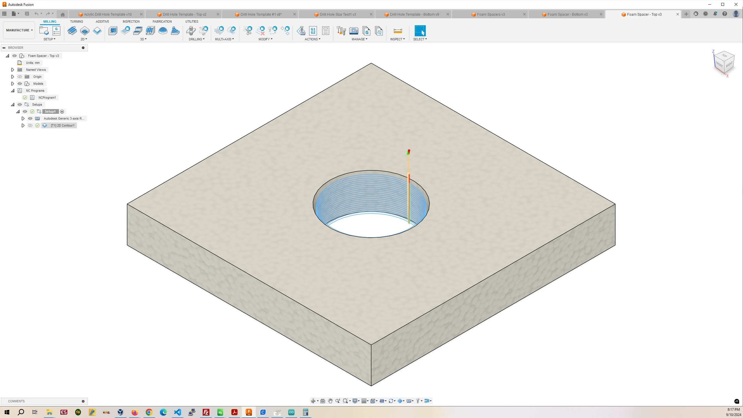 XPS Foam Top Plate